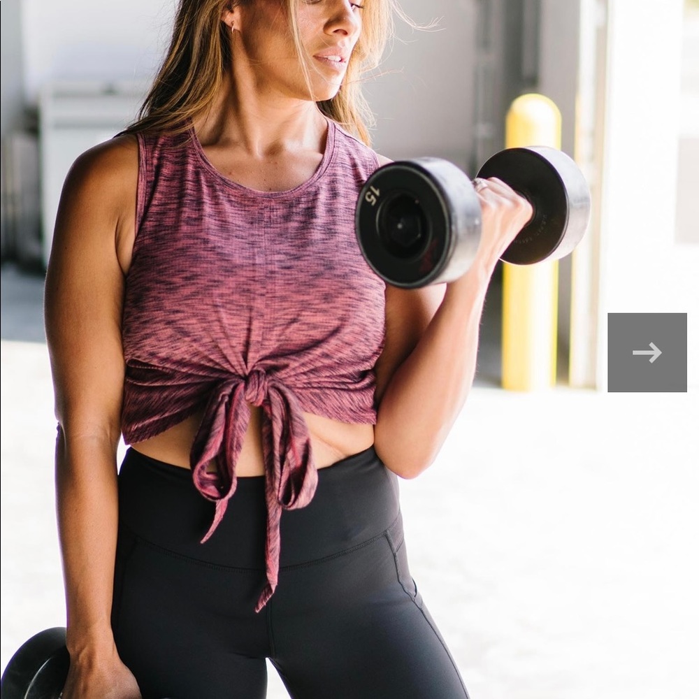 Zyia Active pink infinity tank